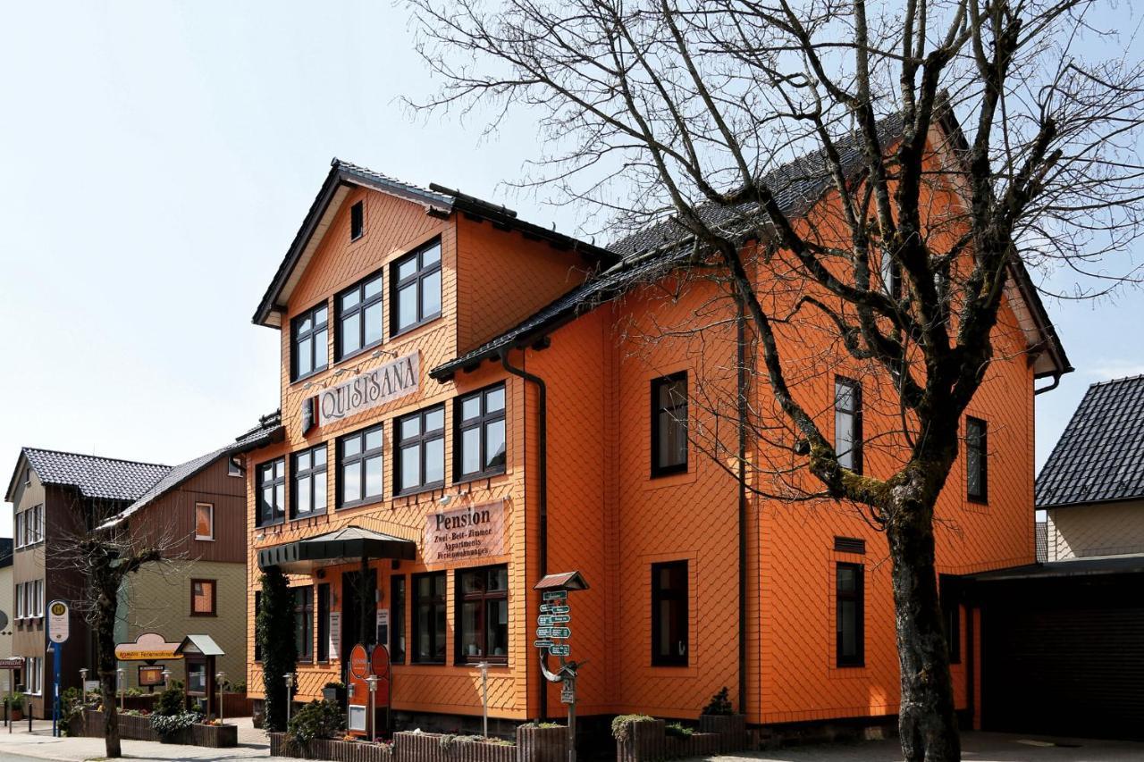 אוברהוף Konsum Gaestehaus Quisisana - Oberhof מראה חיצוני תמונה